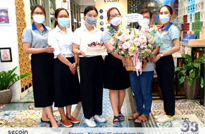 Secoin miền Nam chúc mừng kỷ niệm 33 năm thành lập Secoin